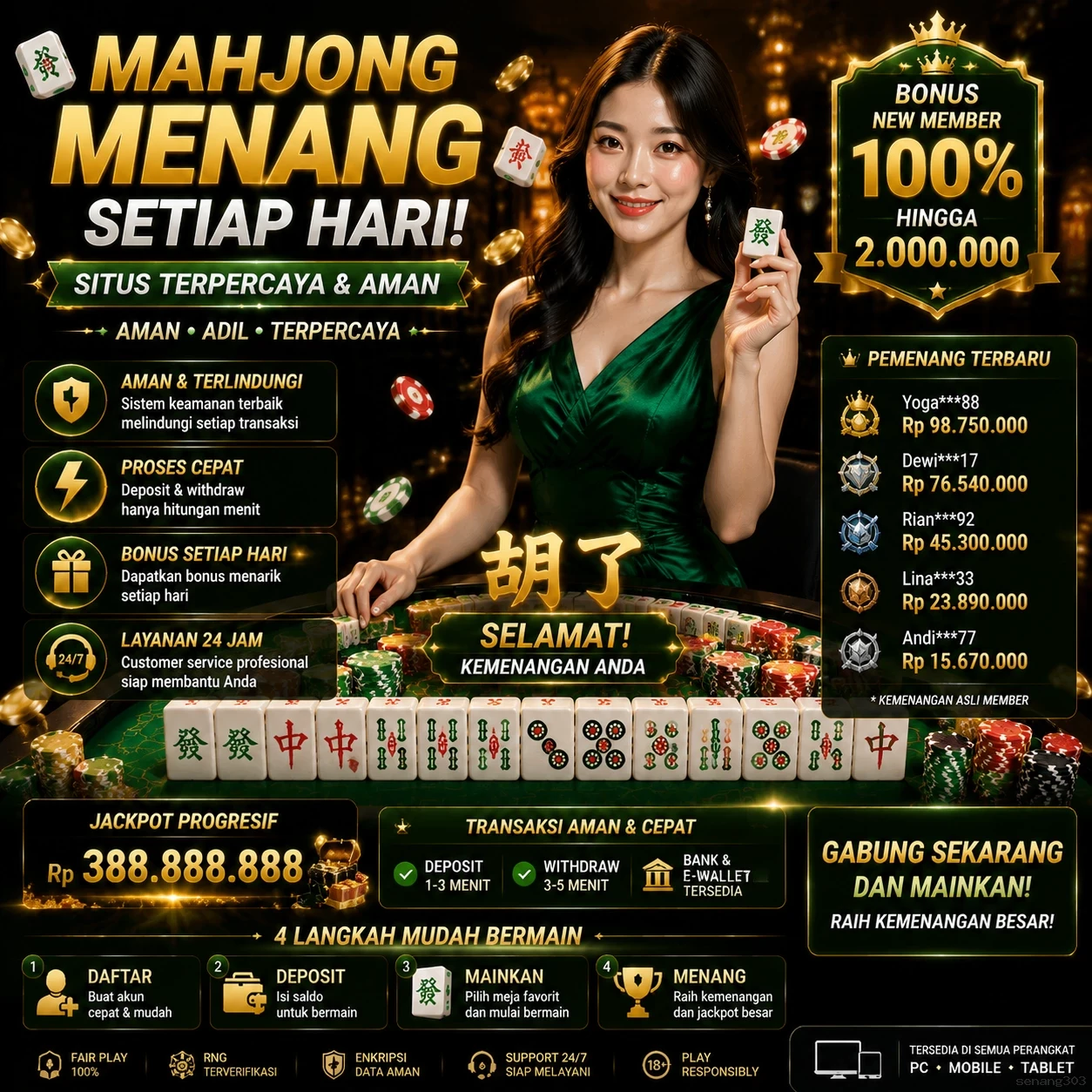 senang303